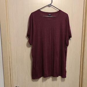 Torrid Maroon Short Sleeve Tee